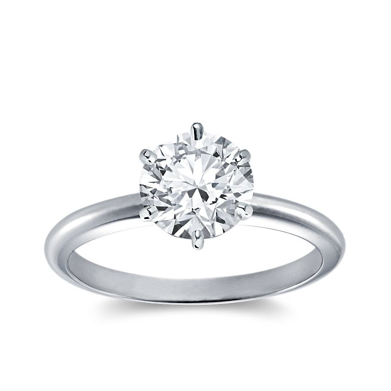 Original Empire Pierścionek z diamentem 2,00ct z białego złota