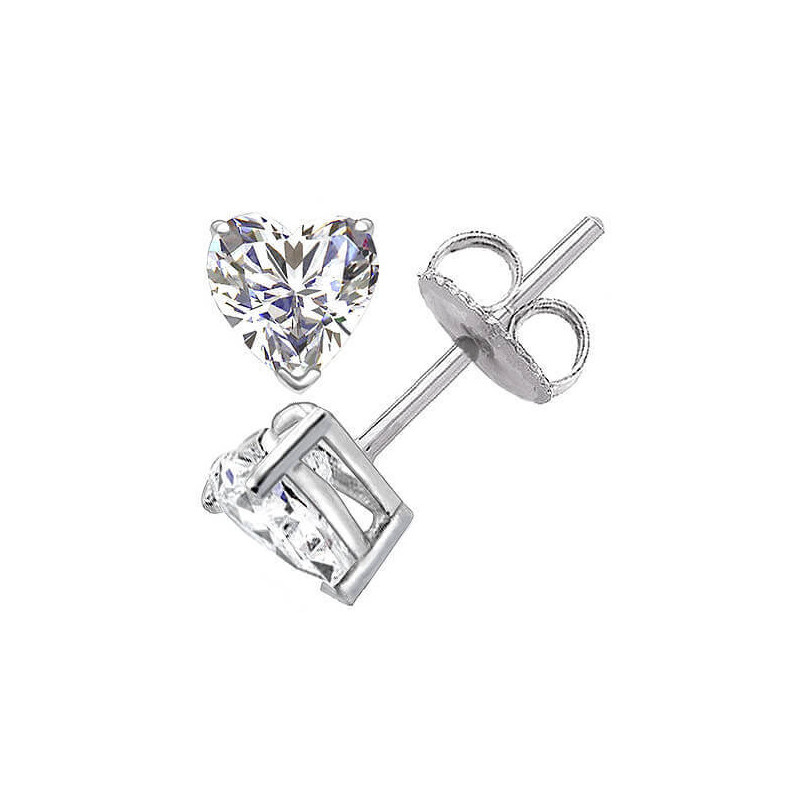 Original Empire 0,50 ct kolczyki z diamentami z białego złota