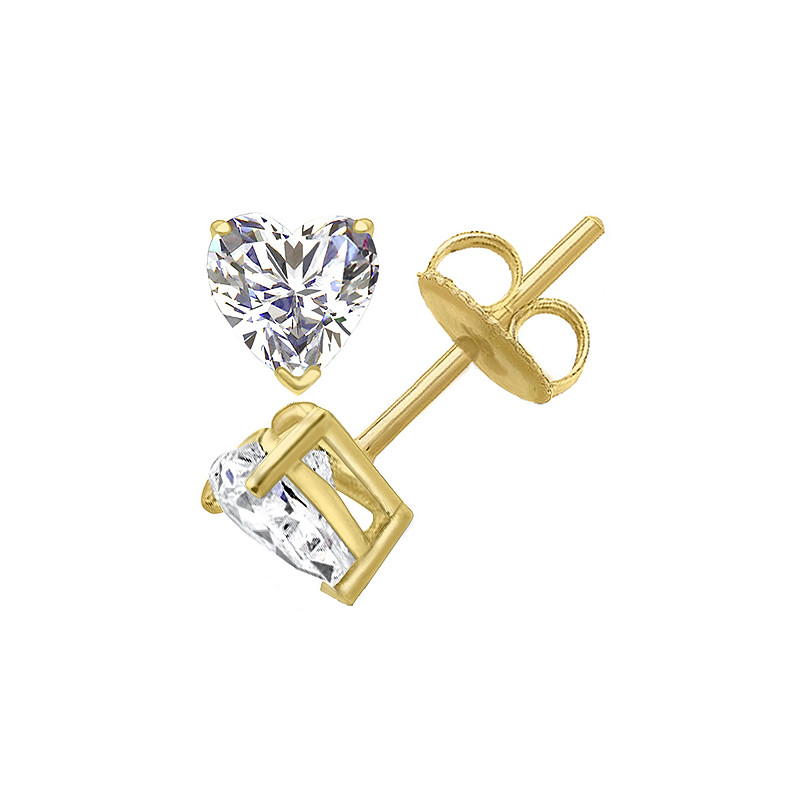 Original Empire 6,00 ct kolczyki z diamentami z żółtego złota