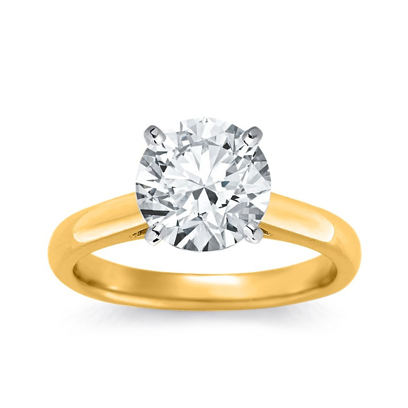 The Great 1884 - Pierścionek z diamentem 2,50ct z żółtego złota