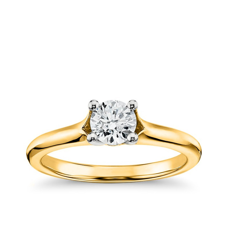 The Great 1884 - Pierścionek z diamentem 1,00ct z żółtego złota