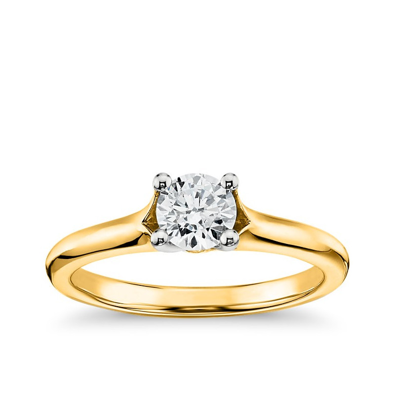 The Great 1884 - Pierścionek z diamentem 4,00ct z żółtego złota