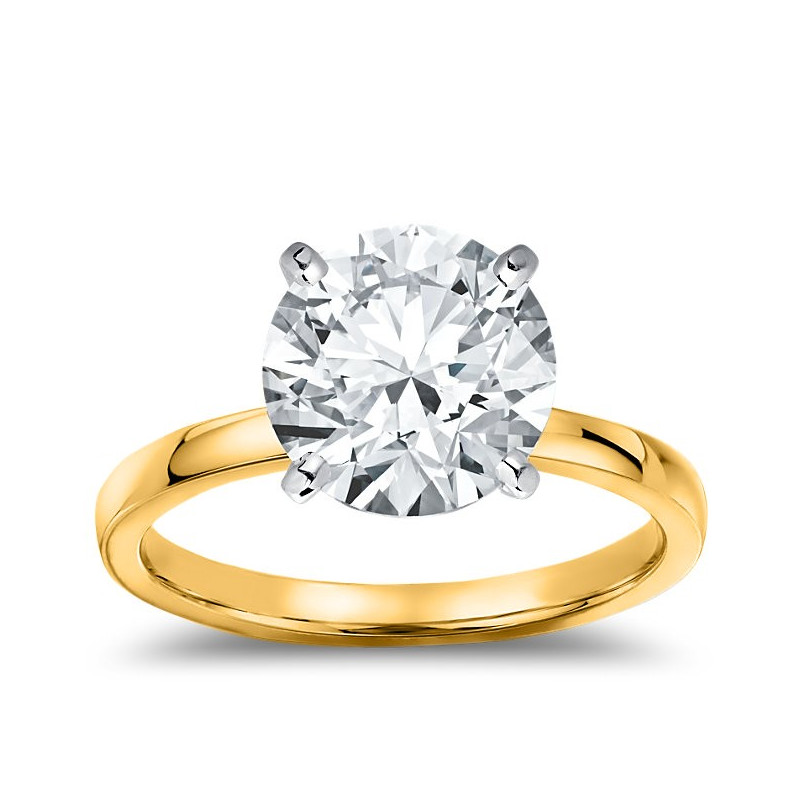 The Great 1884 - Pierścionek z diamentem 5,00ct z żółtego złota