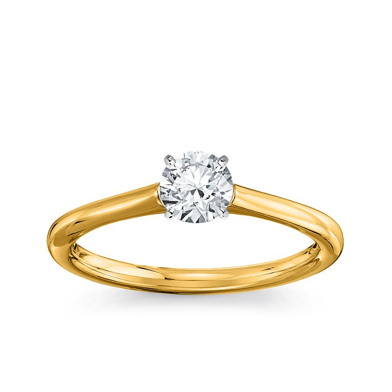 The Great 1884 - Pierścionek z diamentem 0,50ct z żółtego złota