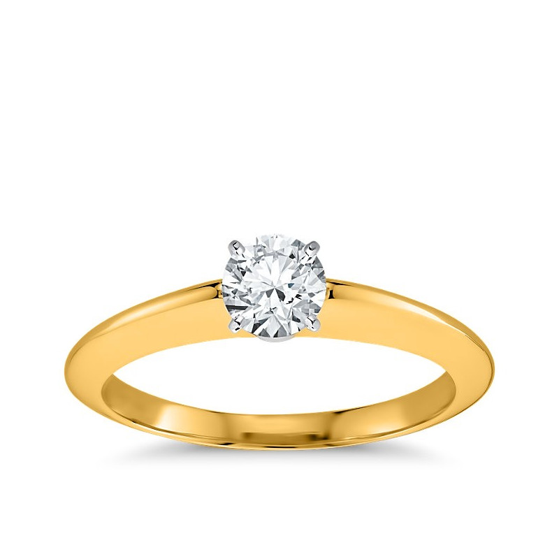 The Great 1884 - Pierścionek z diamentem 0,20ct z żółtego złota