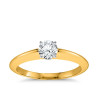 The Great 1884 - Pierścionek z diamentem 0,20ct z żółtego złota