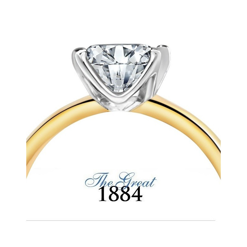 The Great 1884 - Pierścionek z diamentem 5,00ct