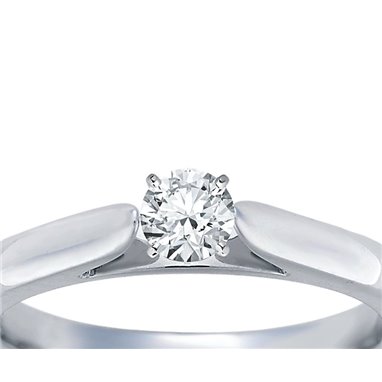 The Great 1884 - Pierścionek z diamentem z białego złota