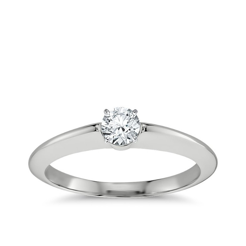 The Great 1884 - Pierścionek z diamentem z białego złota