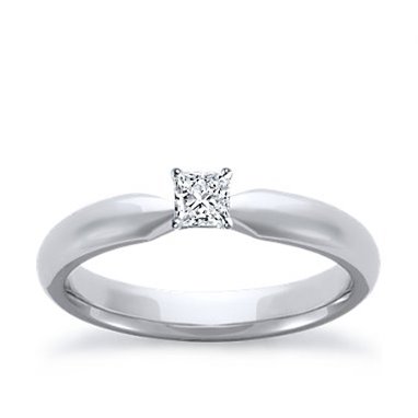 The Great 1884 - Pierścionek z diamentem 0,20ct z białego złota