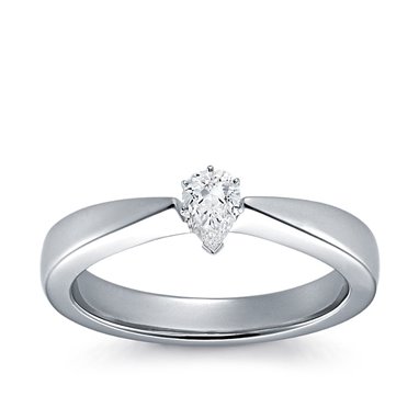 The Great 1884 - Pierścionek z diamentem 0,20ct z białego złota