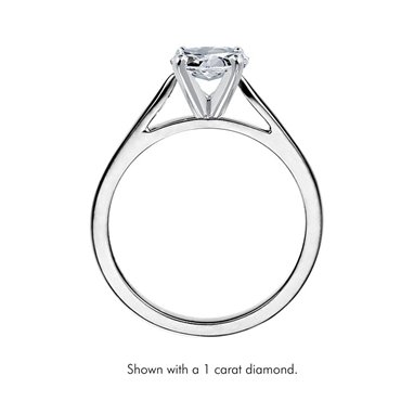 The Great 1884 - Pierścionek z diamentem 0,20ct z białego złota