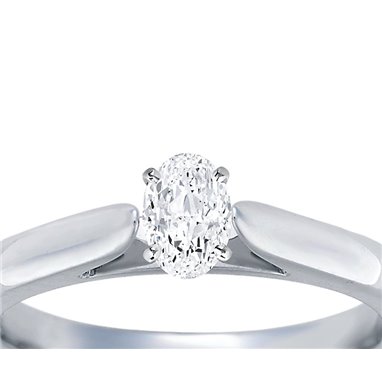 The Great 1884 - Pierścionek z diamentem 0,20ct z białego złota