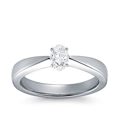 The Great 1884 - 0,20 ct Pierścionek z diamentem owalnym