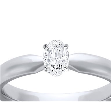 The Great 1884 - 0,20 ct Pierścionek z diamentem owalnym