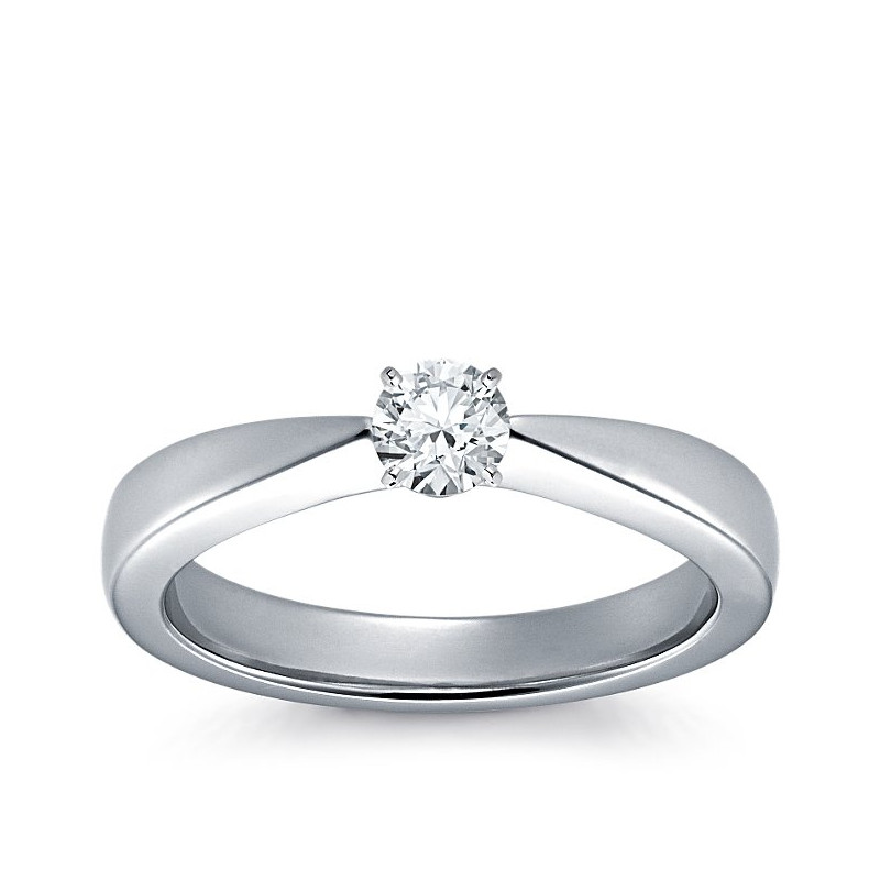 The Great 1884 - Pierścionek z diamentem 0,20ct z białego złota