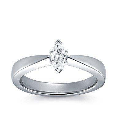 The Great 1884 - Pierścionek z diamentem 0,20ct z białego złota