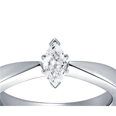 The Great 1884 - Pierścionek z diamentem 0,20ct z białego złota