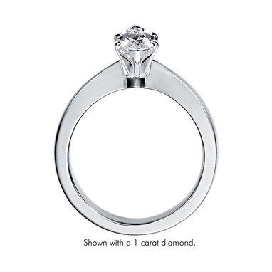 The Great 1884 - Pierścionek z diamentem 0,20ct z białego złota