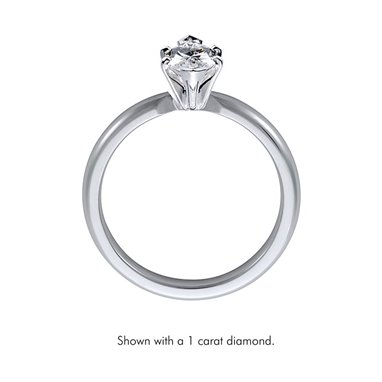 The Great 1884 - Pierścionek z diamentem 0,20ct z białego złota