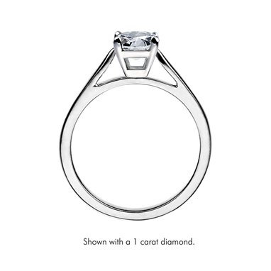 The Great 1884 - Pierścionek z diamentem 0,20ct z białego złota