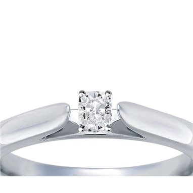 The Great 1884 - Pierścionek z diamentem 0,20ct z białego złota