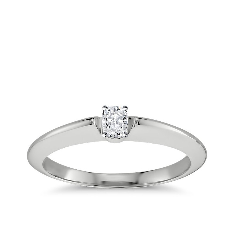 The Great 1884 - Pierścionek z diamentem 0,20ct z białego złota