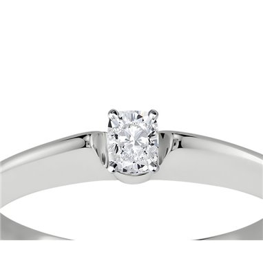 The Great 1884 - Pierścionek z diamentem 0,20ct z białego złota