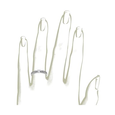 The Queen Diamond - 0,20 ct diament centralny + 0,48 ct kamienie boczne Pierścionek z diamentem z białego złota