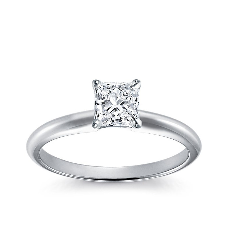 Original Empire Pierścionek z diamentem 1,00ct z białego złota