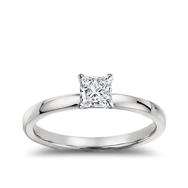 The Great 1884 - Pierścionek z diamentem 0,40ct z białego złota