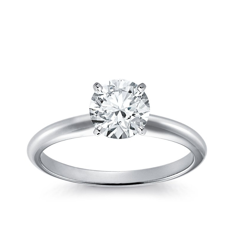 Original Empire Pierścionek z diamentem 1,25ct z białego złota