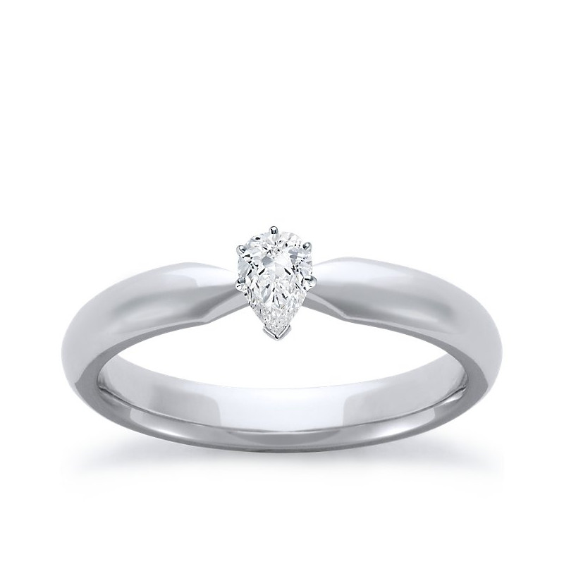 The Great 1884 - Pierścionek z diamentem 0,30ct z białego złota