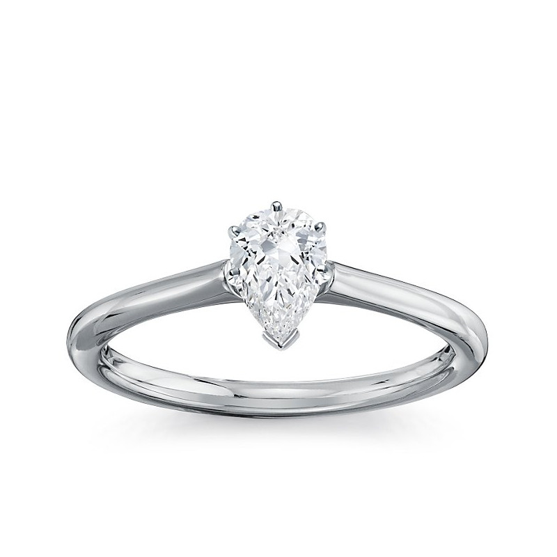 The Great 1884 - Pierścionek z diamentem 0,50ct z białego złota