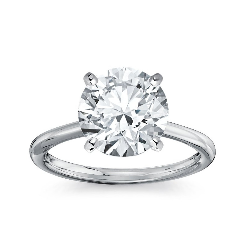 The Great 1884 - Pierścionek z diamentem 4,00ct z białego złota