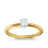 Original Empire 0,40 ct Pierścionek z diamentem owalnym