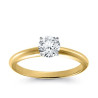 Original Empire Pierścionek z diamentem 0,70ct z żółtego złota