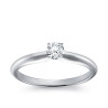 Original Empire Pierścionek z diamentem 0,30ct z białego złota