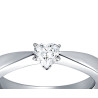 The Great 1884 - 0,30 ct Pierścionek z diamentem w kształcie serca