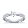 The Great 1884 - 0,20 ct Pierścionek z diamentem w kształcie serca
