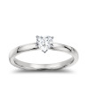 The Great 1884 - 0,40 ct Pierścionek z diamentem w kształcie serca