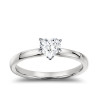 The Great 1884 - 0,70 ct Pierścionek z diamentem w kształcie serca