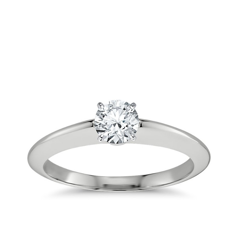 The Great 1884 - Pierścionek z diamentem 0,40ct z białego złota