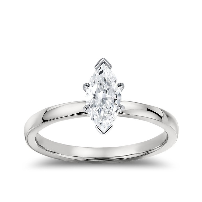 The Great 1884 - Pierścionek z diamentem 1,00ct z białego złota