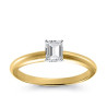 Original Empire Pierścionek z diamentem 0,40ct z żółtego złota