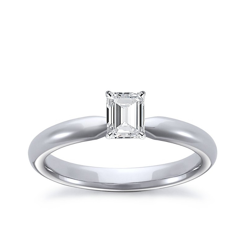 The Great 1884 - Pierścionek z diamentem 0,50ct z białego złota