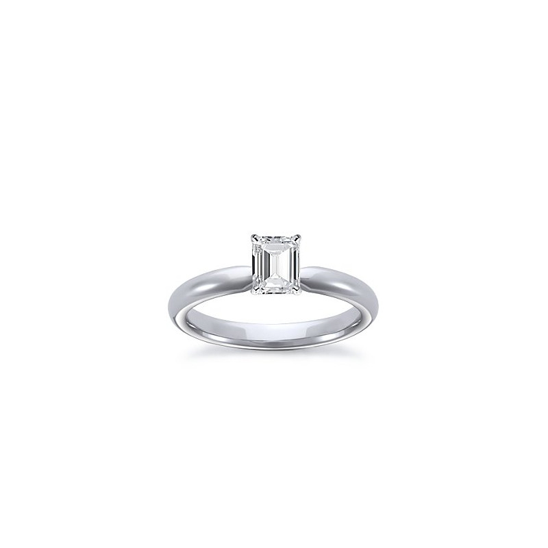 The Great 1884 - Pierścionek z diamentem 0,70ct z białego złota