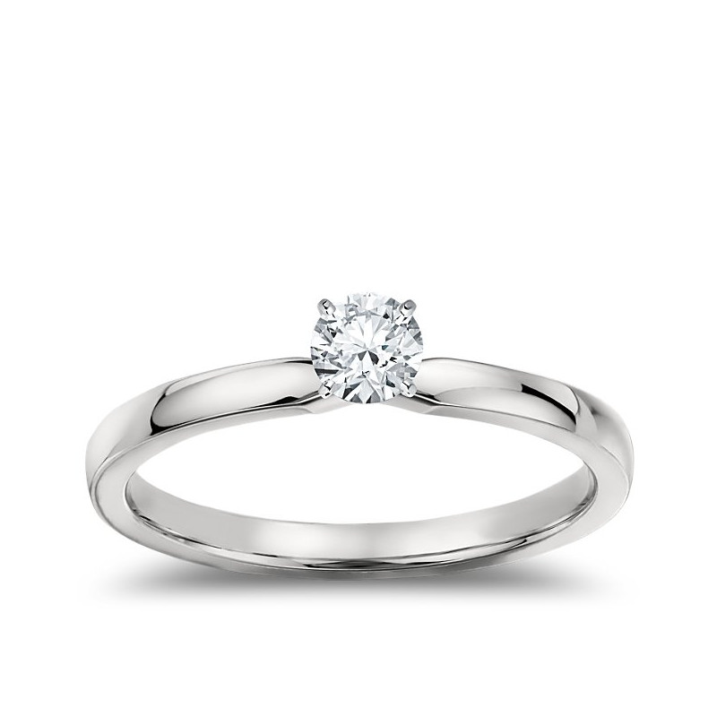 The Great 1884 - Pierścionek z diamentem 0,30ct z białego złota