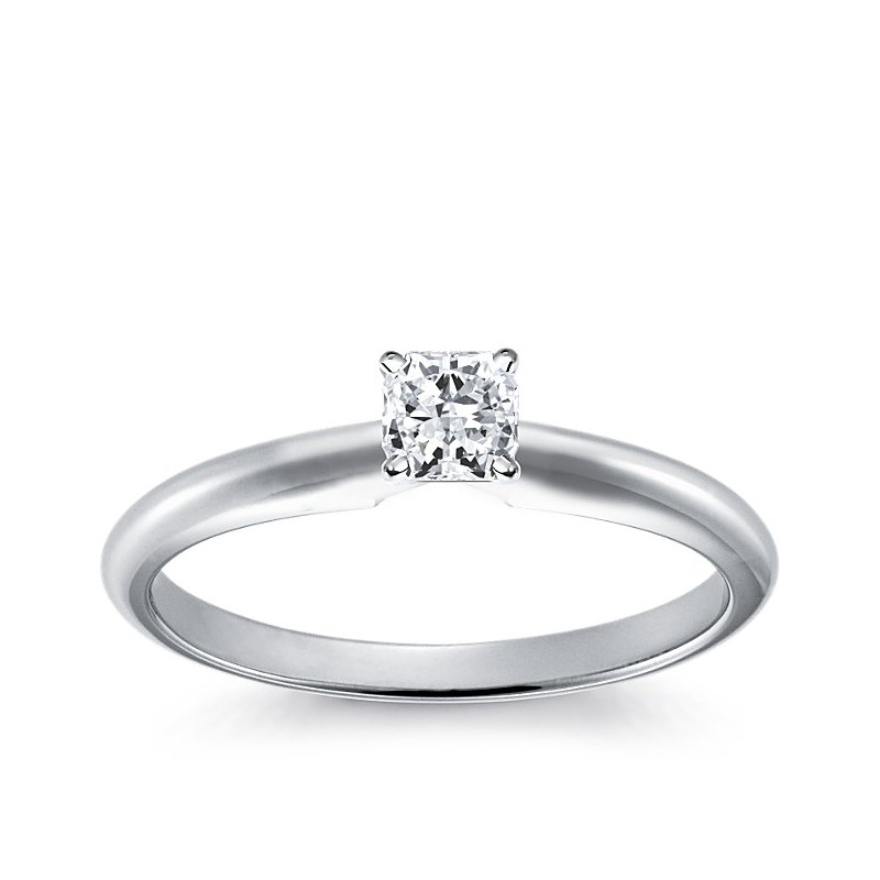 Original Empire Pierścionek z diamentem 0,30ct z białego złota