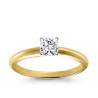 Original Empire Pierścionek z diamentem 0,70ct z żółtego złota
